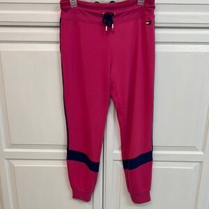 Tommy Hilfiger Pink and Blue Joggers. Size S.